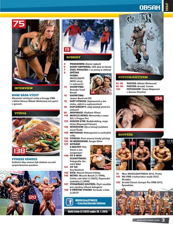 MUSCLE&FITNESS 1/2013